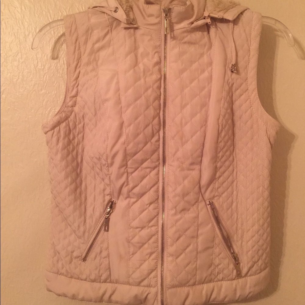 Downtown coalition hooded vest